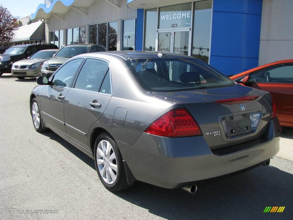 2006 Accord EX-L V6 Sedan - Carbon Bronze Pearl / Black photo #4