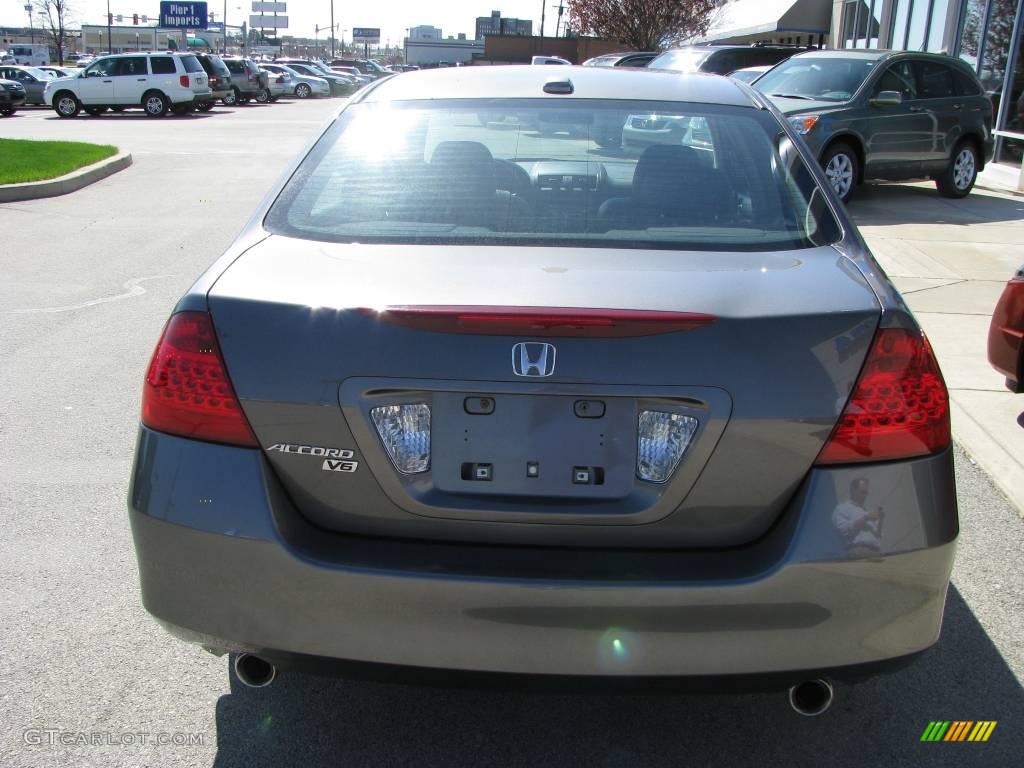 2006 Accord EX-L V6 Sedan - Carbon Bronze Pearl / Black photo #5