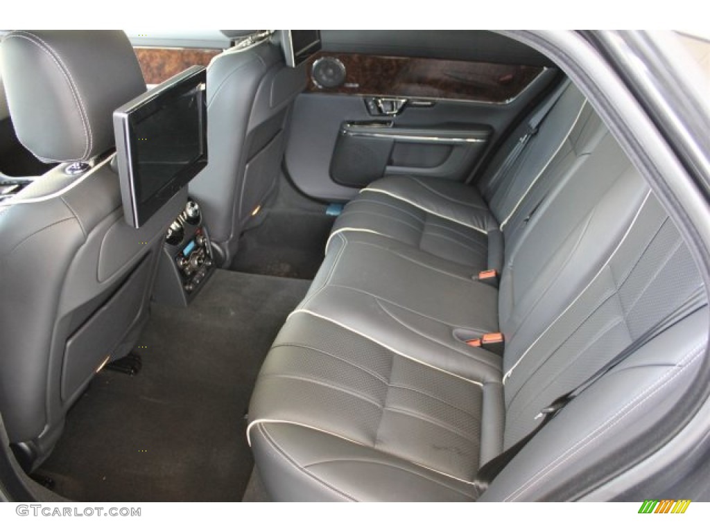 Jet/Jet Interior 2015 Jaguar XJ XJL Supercharged Photo #105579684