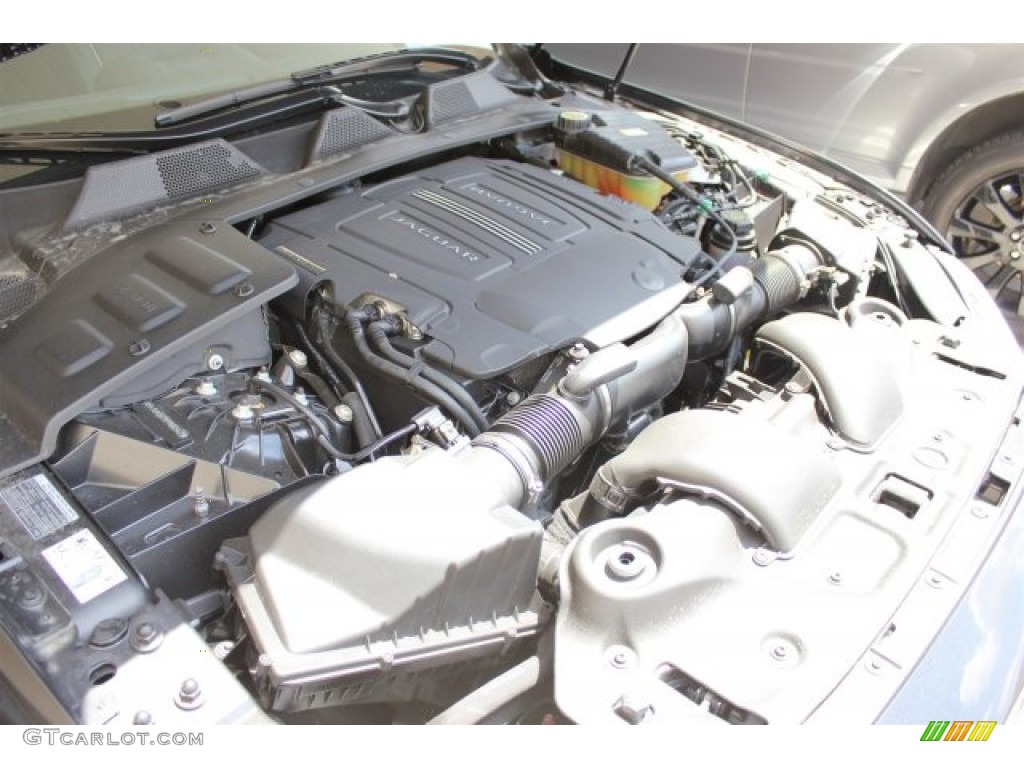 2015 Jaguar XJ XJL Supercharged 5.0 Liter Supercharged DOHC 32-Valve V8 Engine Photo #105579849