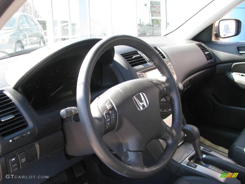 2006 Accord EX-L V6 Sedan - Carbon Bronze Pearl / Black photo #12