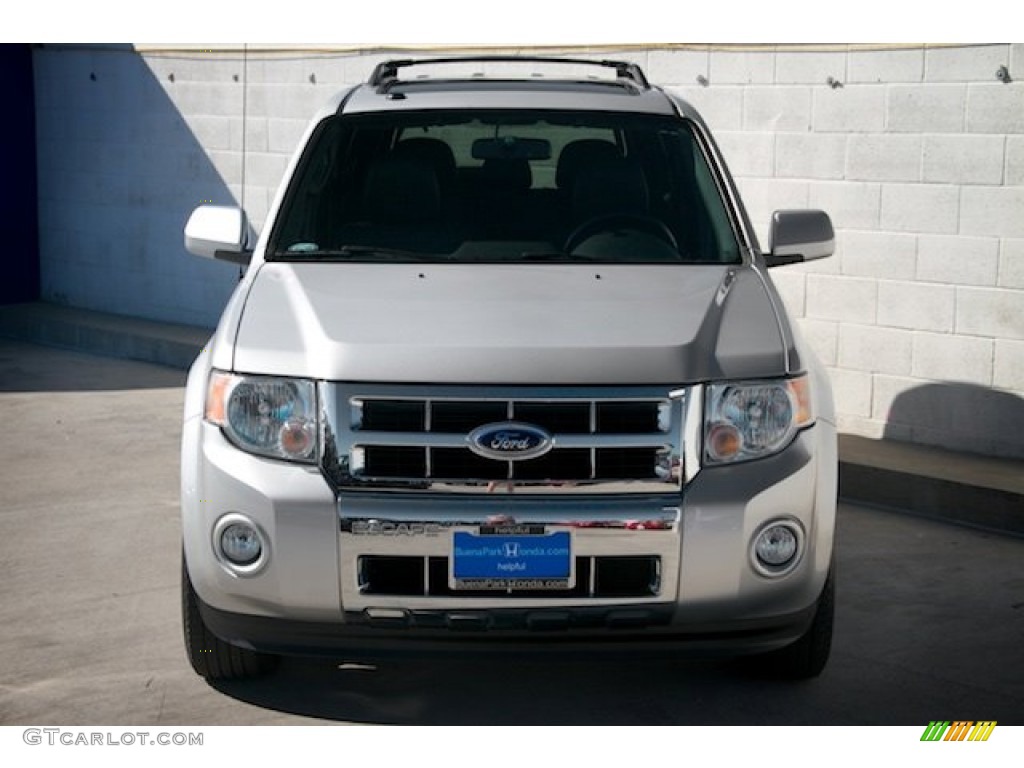 2012 Escape Limited - Ingot Silver Metallic / Charcoal Black photo #7