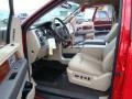 2009 Bright Red Ford F150 Lariat SuperCrew 4x4  photo #8