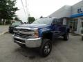 Deep Ocean Blue Metallic - Silverado 2500HD WT Double Cab 4x4 Photo No. 2