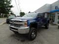 2015 Deep Ocean Blue Metallic Chevrolet Silverado 2500HD WT Double Cab 4x4  photo #2