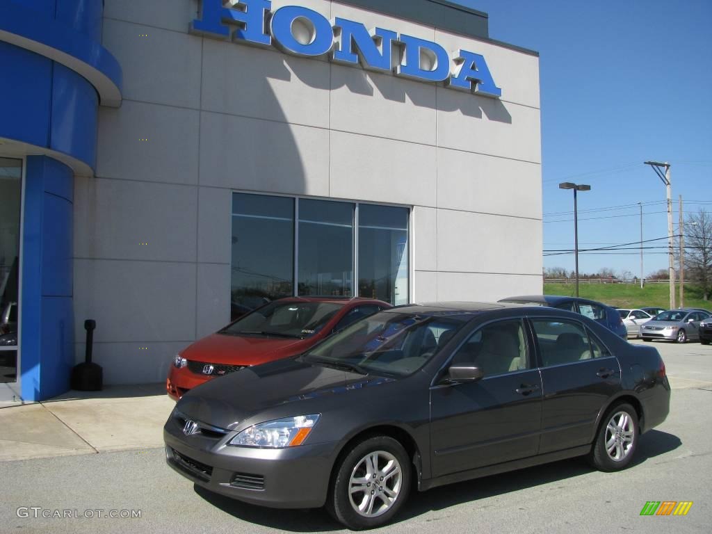 2006 Accord EX Sedan - Carbon Bronze Pearl / Ivory photo #1
