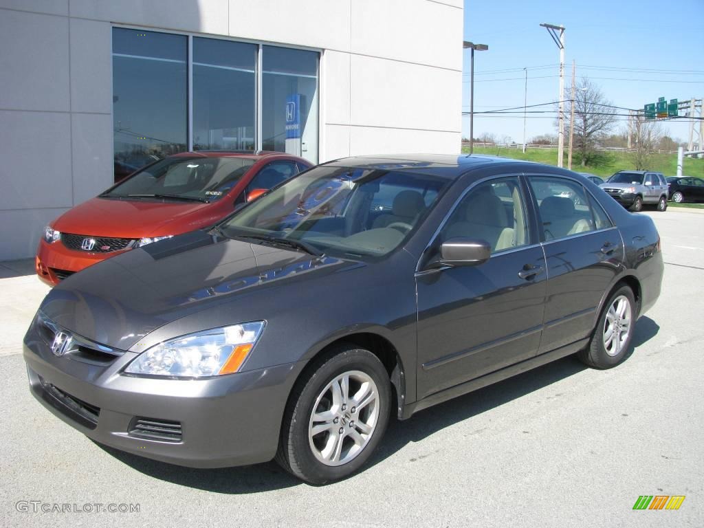 2006 Accord EX Sedan - Carbon Bronze Pearl / Ivory photo #2