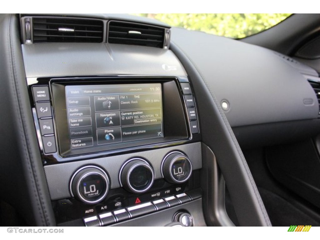 2015 Jaguar F-TYPE V8 S Convertible Controls Photo #105581451