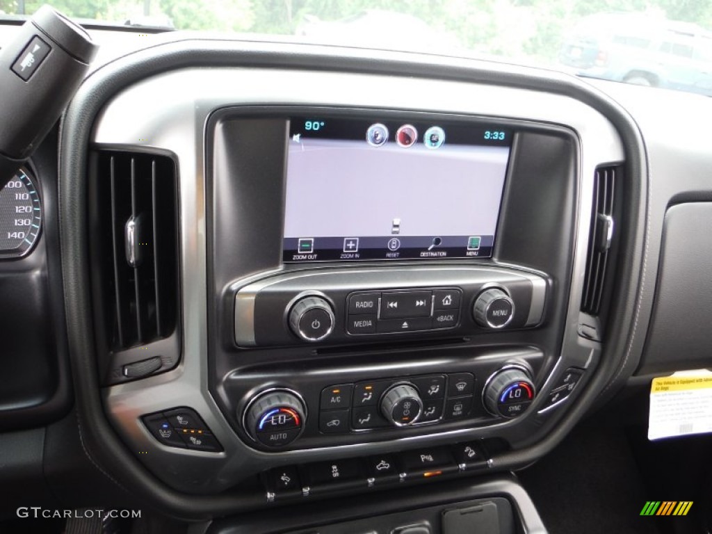 2015 Chevrolet Silverado 1500 LTZ Crew Cab 4x4 Controls Photo #105581514