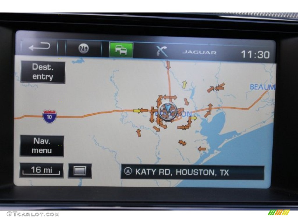 2015 Jaguar F-TYPE V8 S Convertible Navigation Photo #105581556