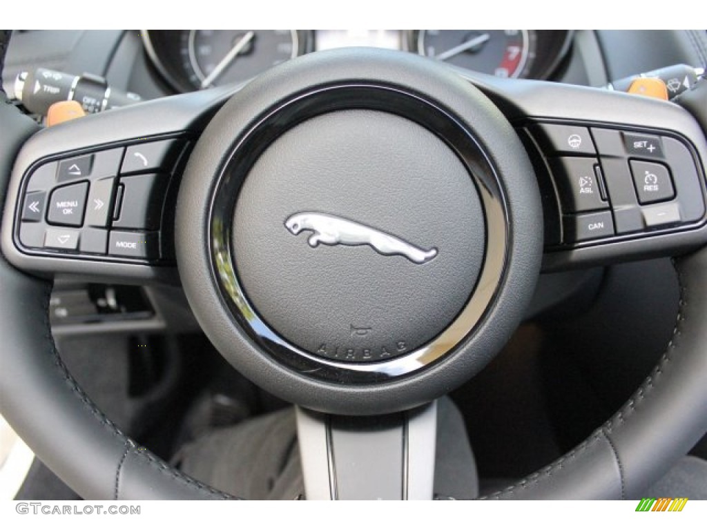 2015 Jaguar F-TYPE V8 S Convertible Steering Wheel Photos