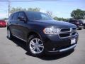 Brilliant Black Crystal Pearl 2012 Dodge Durango Crew AWD