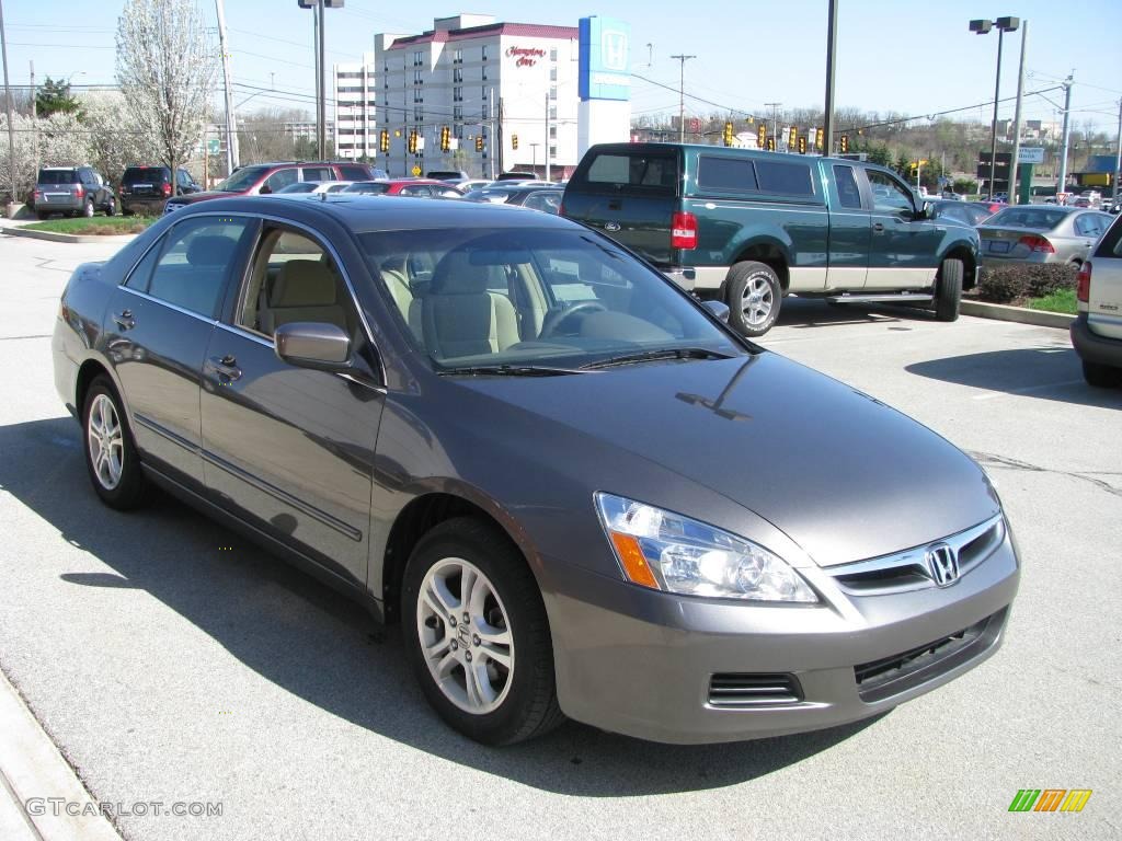 2006 Accord EX Sedan - Carbon Bronze Pearl / Ivory photo #8