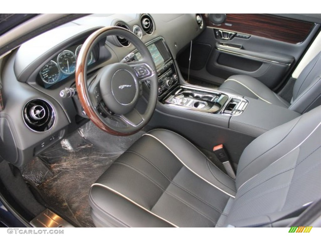 Jet/Jet Interior 2015 Jaguar XJ XJL Portfolio Photo #105582291