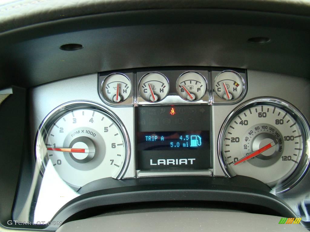 2009 Ford F150 Lariat SuperCrew 4x4 Gauges Photo #10558240