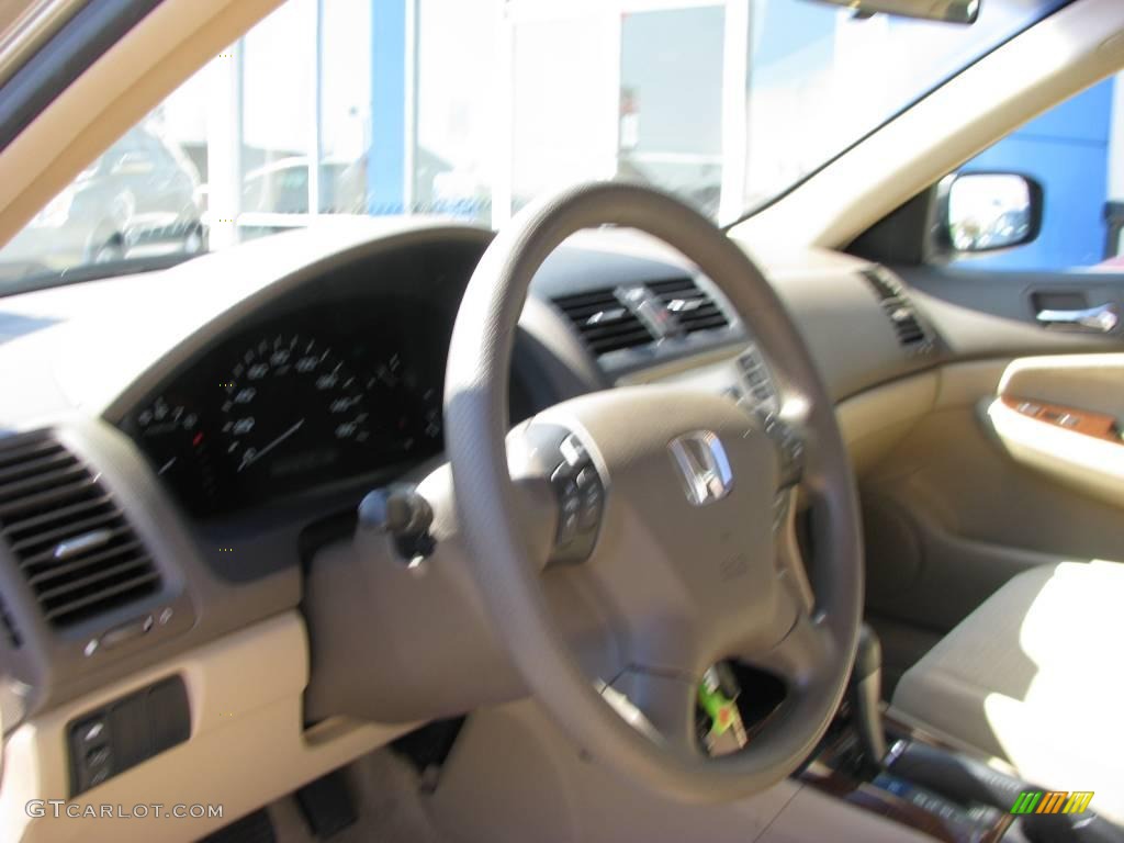 2006 Accord EX Sedan - Desert Mist Metallic / Ivory photo #9
