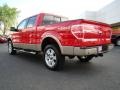 2009 Bright Red Ford F150 Lariat SuperCrew 4x4  photo #33