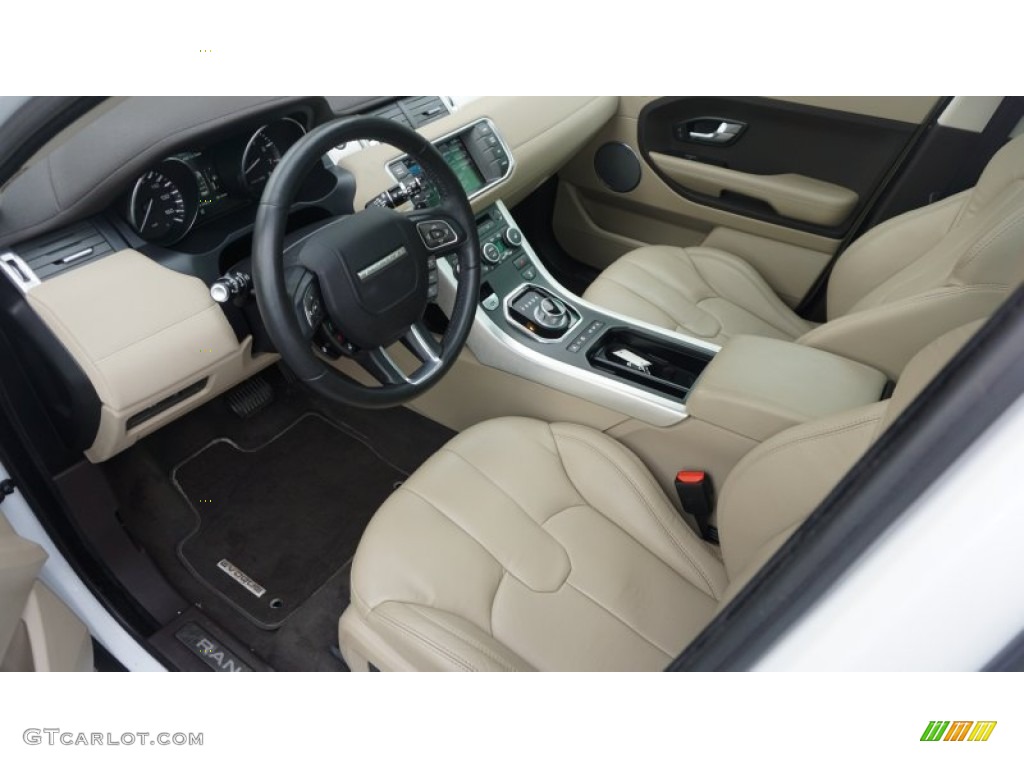 Almond/Espresso Interior 2013 Land Rover Range Rover Evoque Pure Photo #105584409