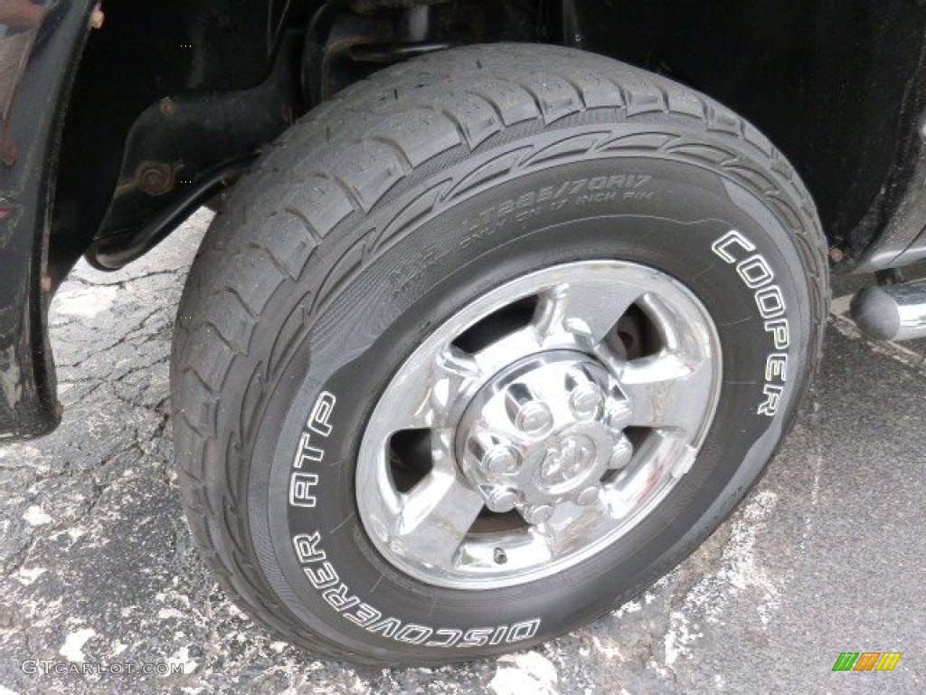 2008 Ram 2500 Laramie Quad Cab 4x4 - Brilliant Black Crystal Pearl / Medium Slate Gray photo #9