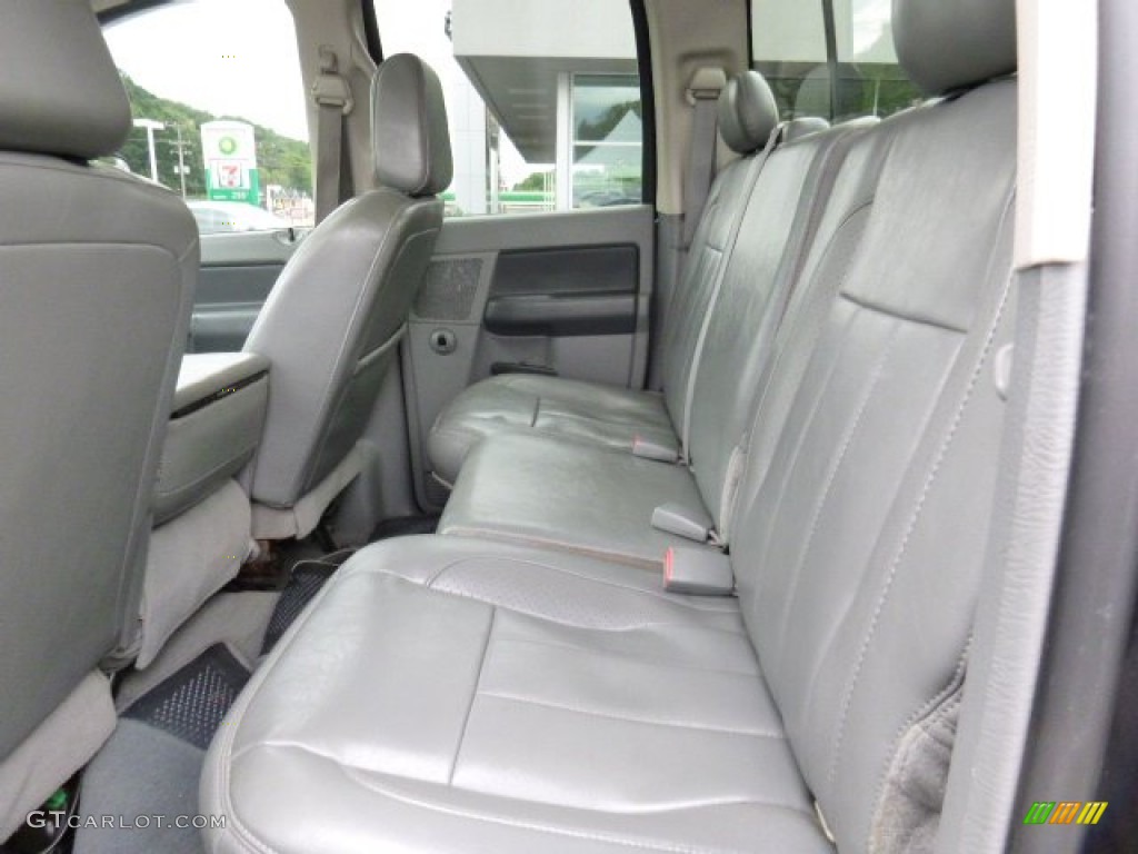 2008 Ram 2500 Laramie Quad Cab 4x4 - Brilliant Black Crystal Pearl / Medium Slate Gray photo #11