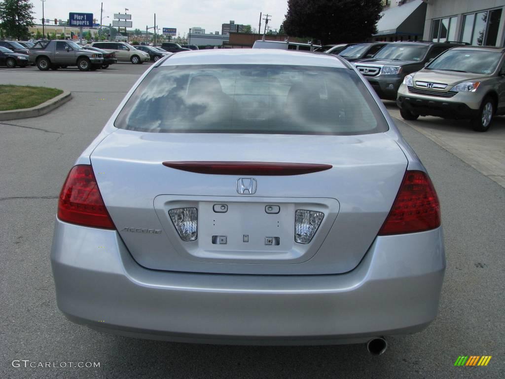 2006 Accord EX Sedan - Alabaster Silver Metallic / Black photo #5