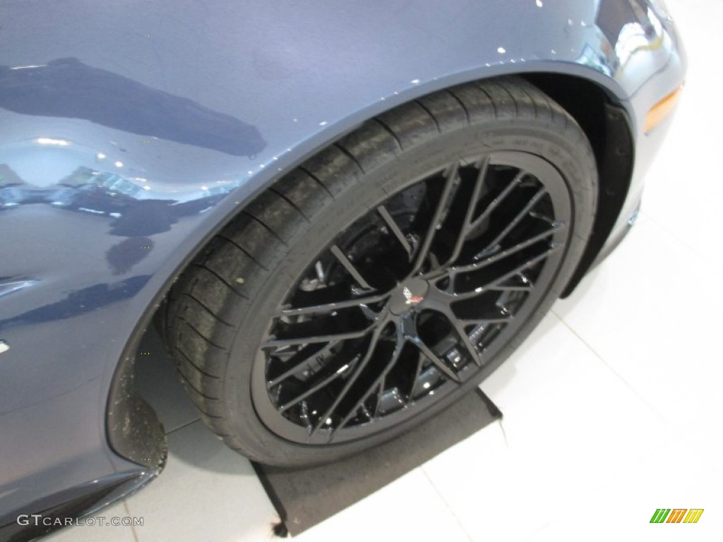 2011 Corvette Z06 - Supersonic Blue Metallic / Ebony Black photo #9