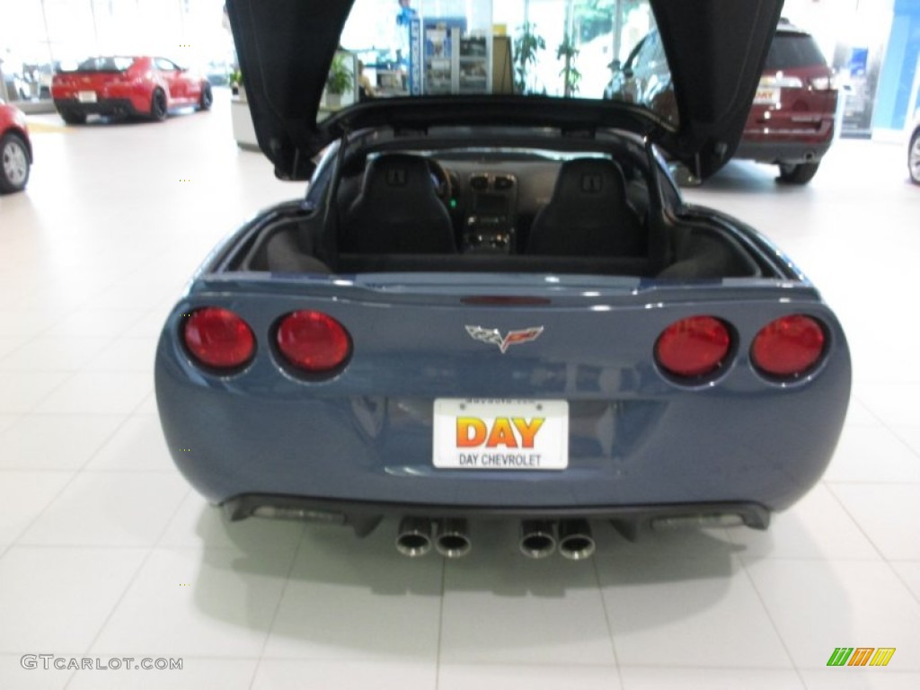 2011 Corvette Z06 - Supersonic Blue Metallic / Ebony Black photo #15
