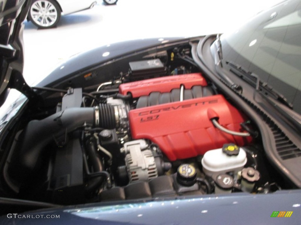 2011 Corvette Z06 - Supersonic Blue Metallic / Ebony Black photo #17
