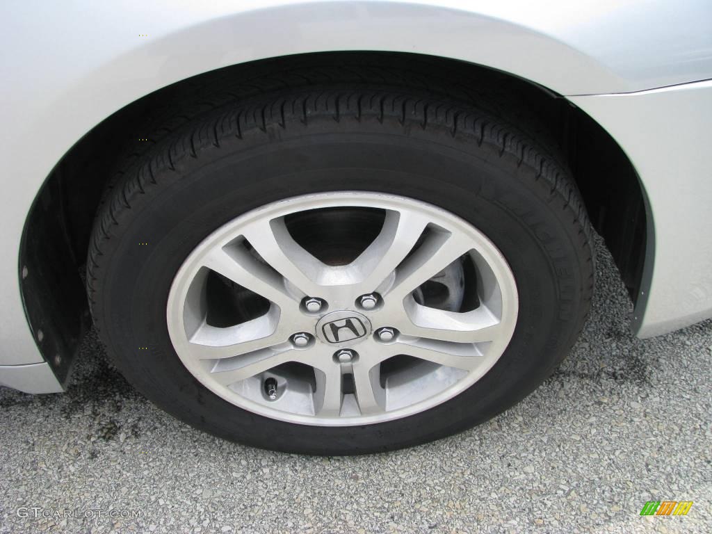 2006 Accord EX Sedan - Alabaster Silver Metallic / Black photo #7