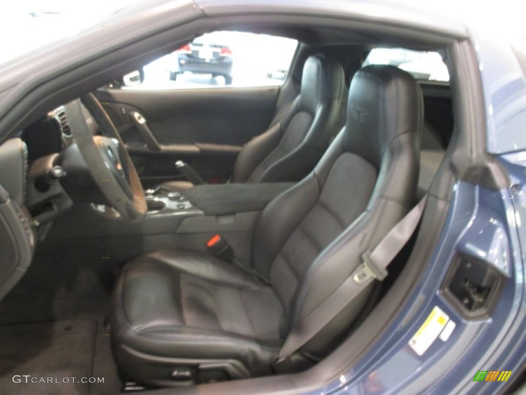 2011 Corvette Z06 - Supersonic Blue Metallic / Ebony Black photo #20