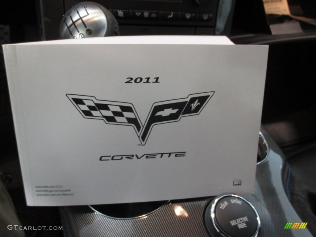 2011 Corvette Z06 - Supersonic Blue Metallic / Ebony Black photo #35