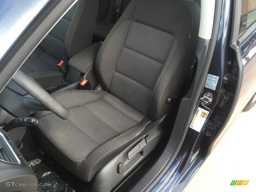 2012 Golf 4 Door - Blue Graphite Metallic / Titan Black photo #9