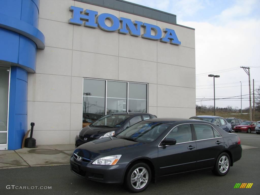 2006 Accord SE Sedan - Graphite Pearl / Gray photo #1