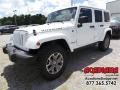 2015 Bright White Jeep Wrangler Unlimited Rubicon 4x4  photo #1