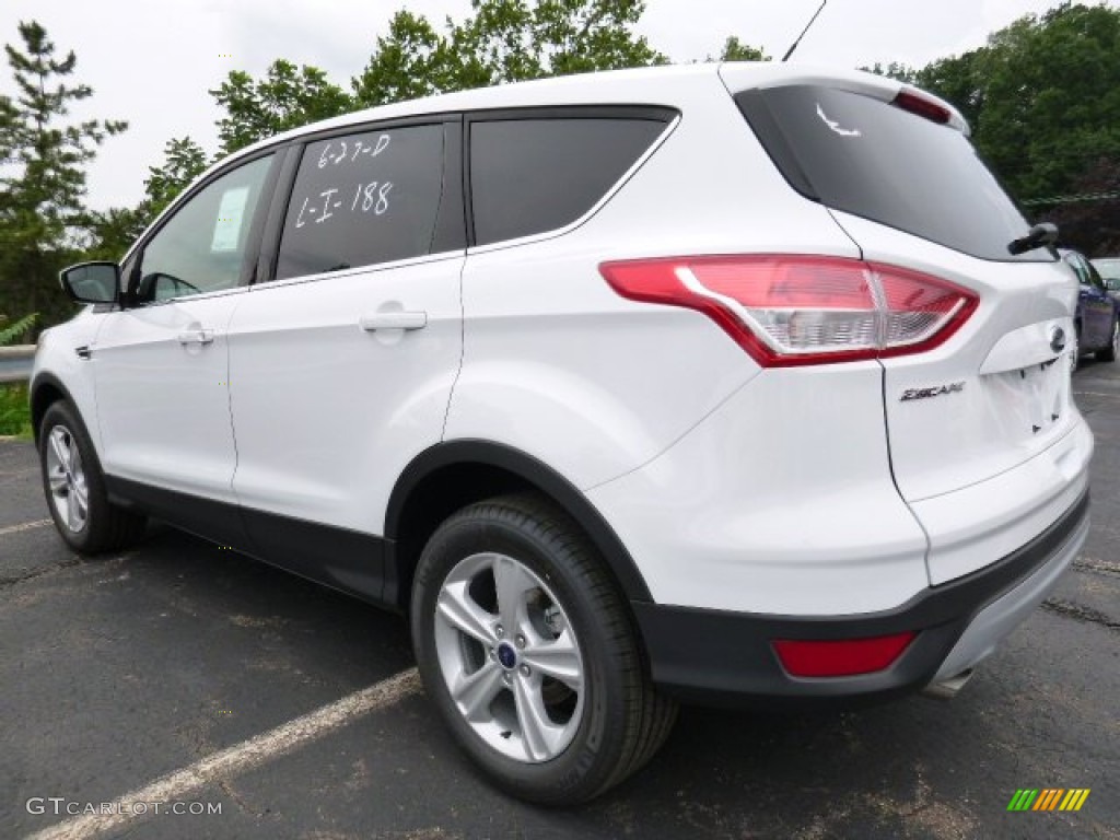 2016 Escape SE 4WD - Oxford White / Charcoal Black photo #4