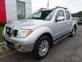 Radiant Silver Metallic 2010 Nissan Frontier LE Crew Cab 4x4
