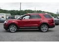 2016 Ruby Red Metallic Tri-Coat Ford Explorer Limited 4WD  photo #2