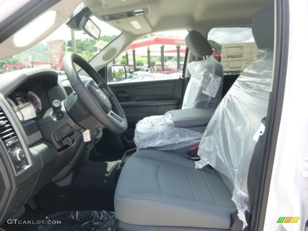 2015 1500 Express Crew Cab 4x4 - Bright White / Black/Diesel Gray photo #12