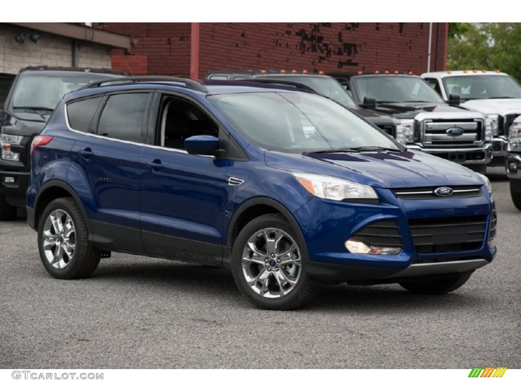 Deep Impact Blue Metallic 2016 Ford Escape SE 4WD Exterior Photo #105593594