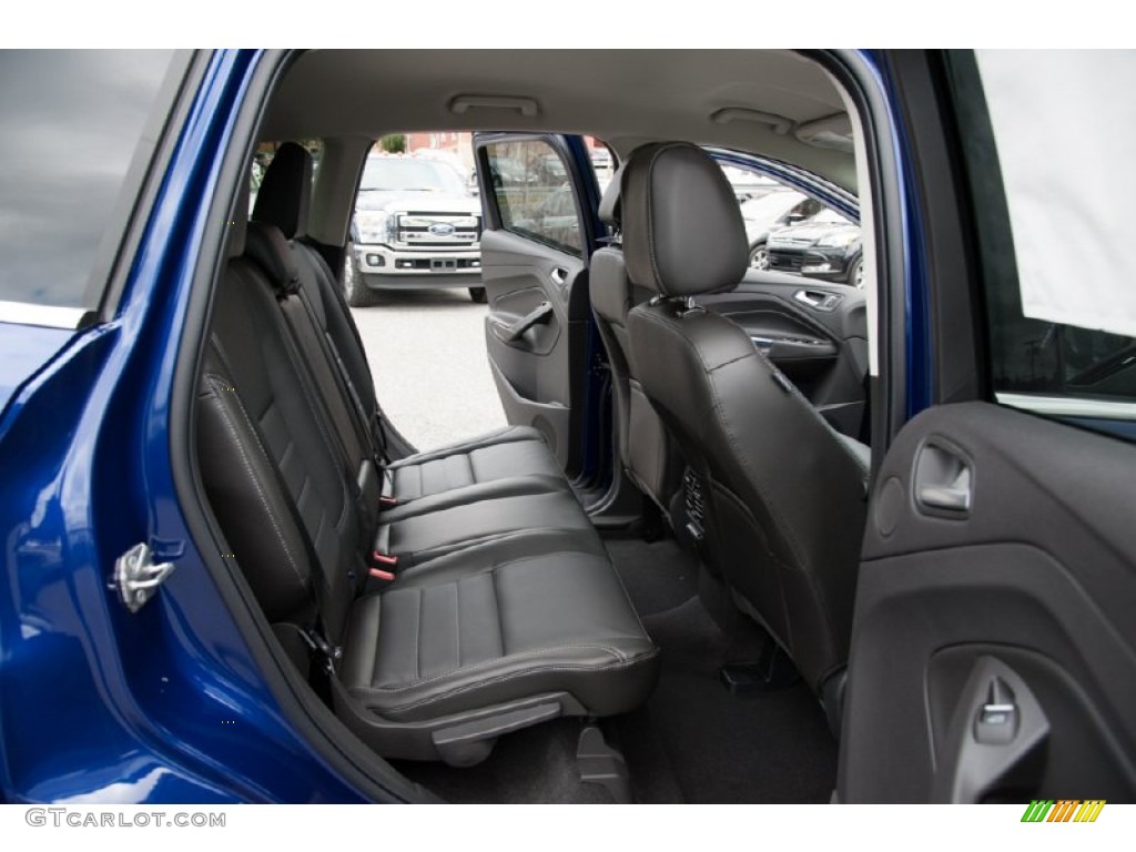 Charcoal Black Interior 2016 Ford Escape SE 4WD Photo #105593724