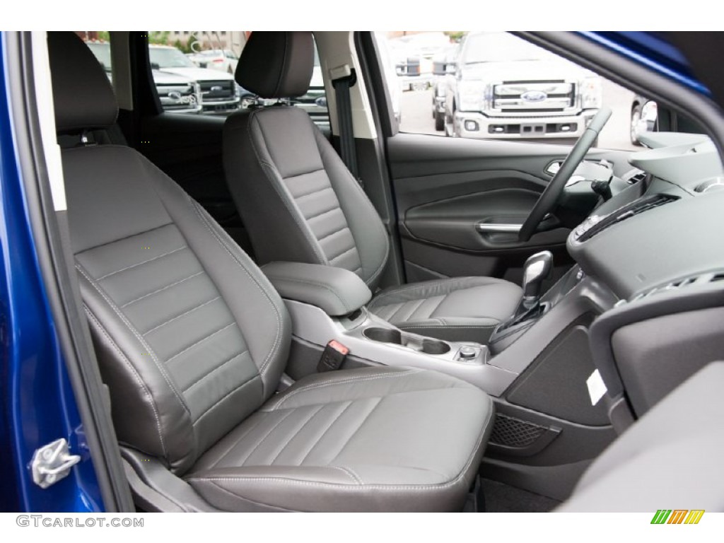 Charcoal Black Interior 2016 Ford Escape SE 4WD Photo #105593745
