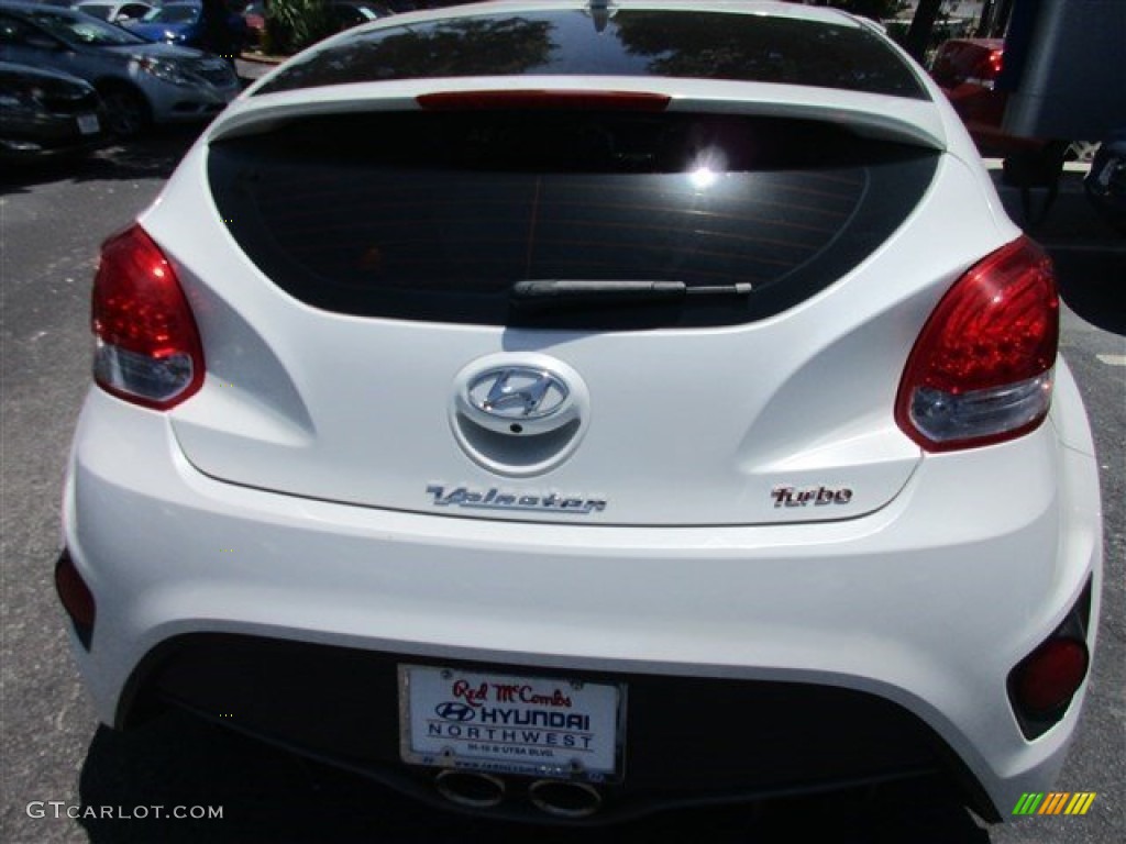 2015 Veloster Turbo - Elite White / Black photo #5