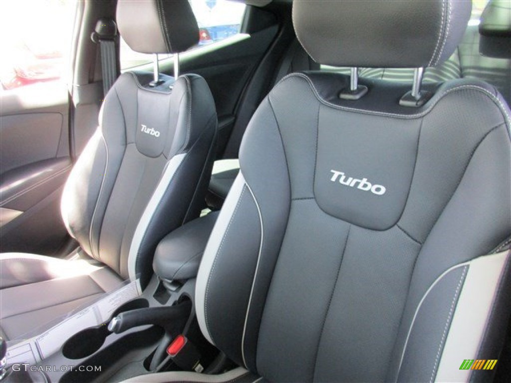 2015 Veloster Turbo - Elite White / Black photo #9