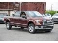 2015 Bronze Fire Metallic Ford F150 XLT SuperCrew 4x4  photo #1