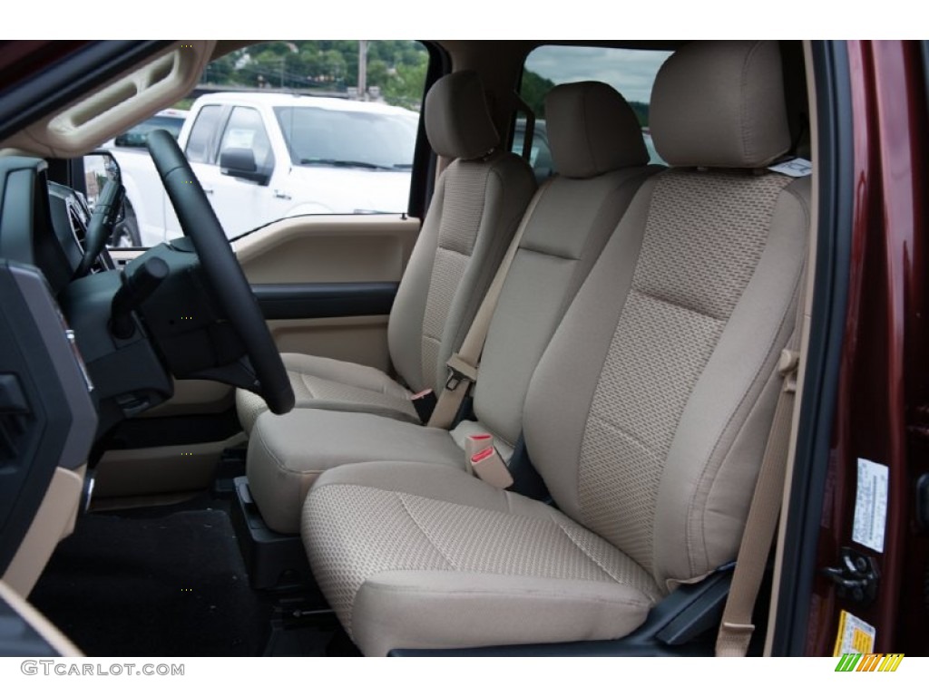 2015 F150 XLT SuperCrew 4x4 - Bronze Fire Metallic / Medium Light Camel photo #6