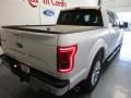 2015 White Platinum Tricoat Ford F150 Lariat SuperCrew  photo #9