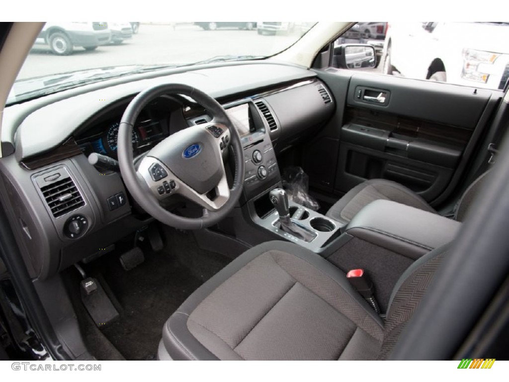 Charcoal Black Interior 2015 Ford Flex SEL AWD Photo #105594926