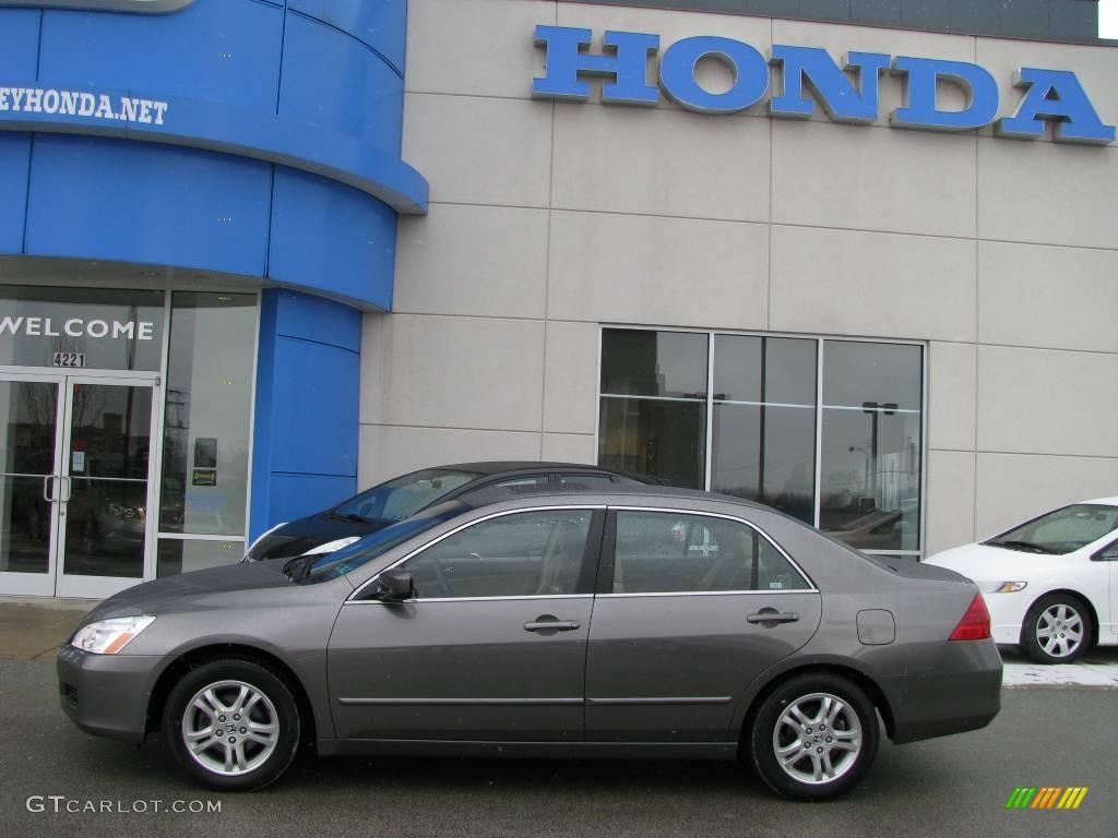 2006 Accord EX Sedan - Carbon Bronze Pearl / Ivory photo #3