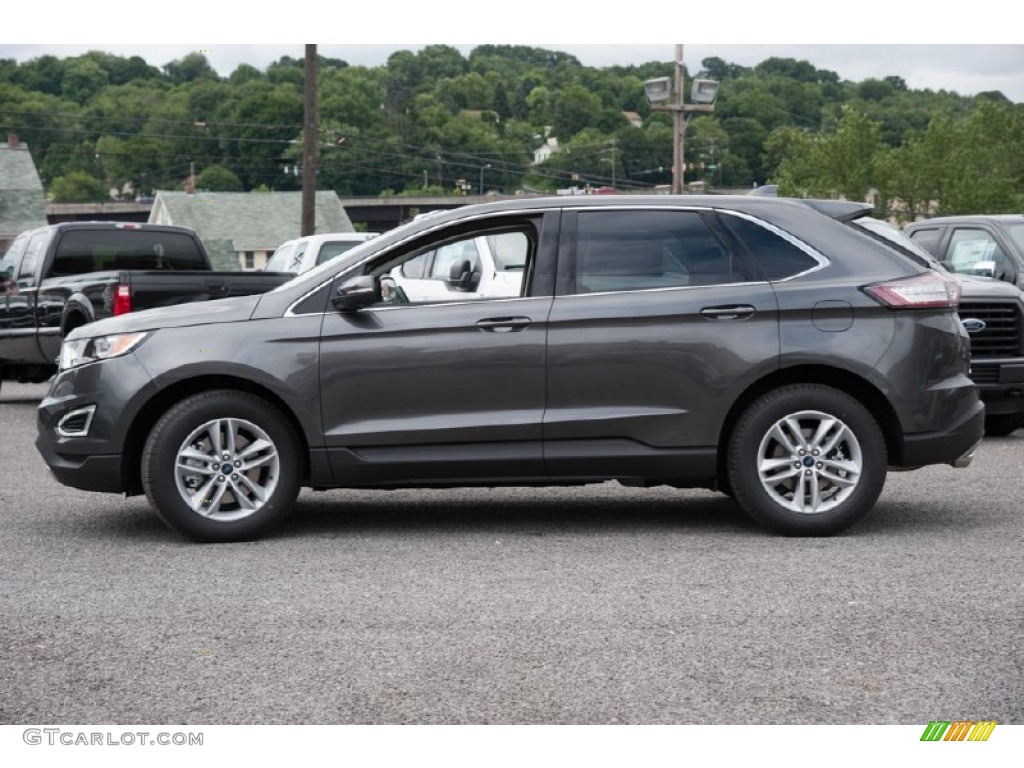 Magnetic Metallic 2015 Ford Edge SEL AWD Exterior Photo #105595341