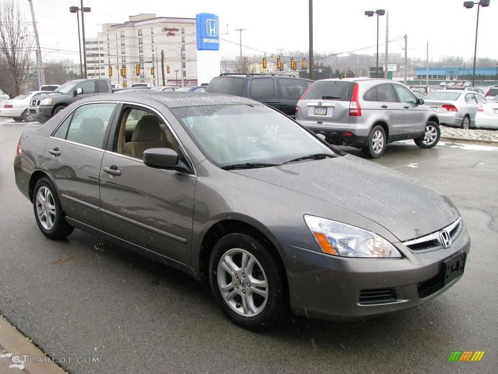 2006 Accord EX Sedan - Carbon Bronze Pearl / Ivory photo #7